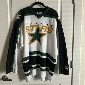 Dallas Stars Jesery - Black, White, Green